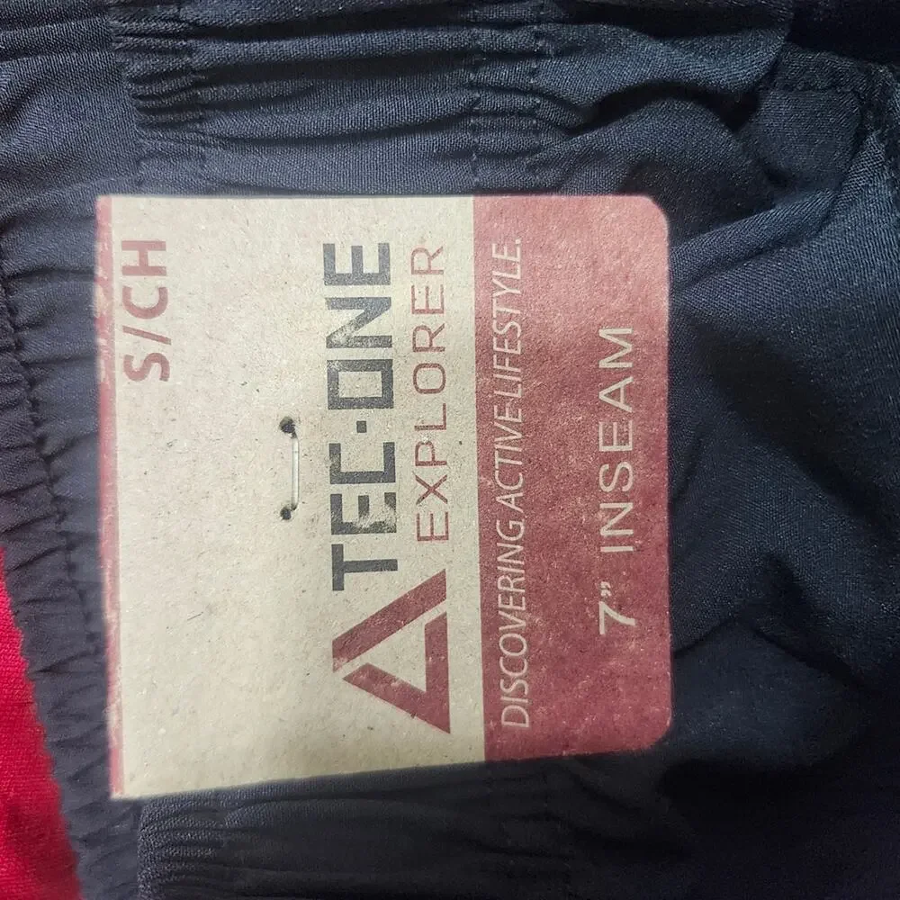 ❤️NWT❤️ Men's Performance Athletic Shorts - Black with Red Accent